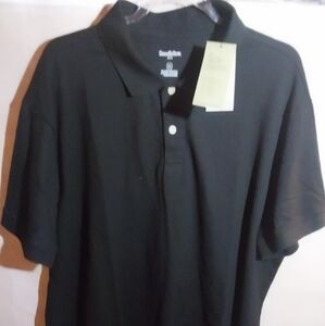 Good Fellow & Co Polo Style Shirt Black Size XXL